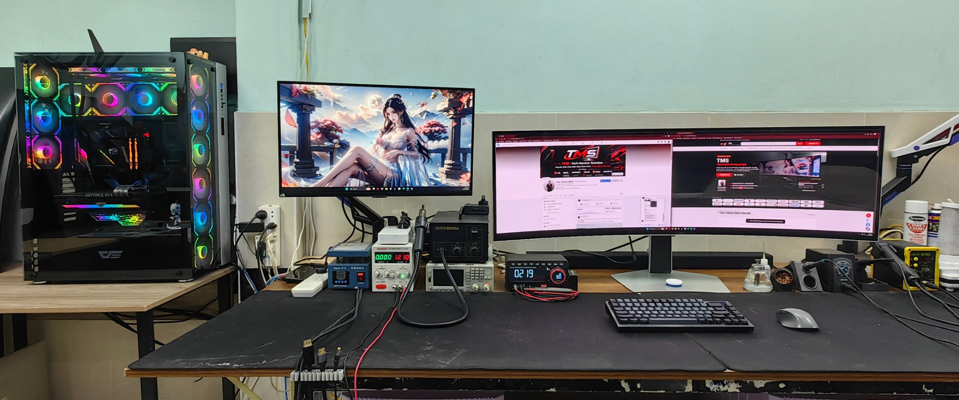 Xưởng sửa chữa màn hình máy tính TMS Monitor